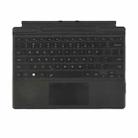 For MicroSoft Surface Pro 9 / 10 / 11 / 12 Single Color Backlight Tablet Bluetooth Keyboard with Touch Pad(Black) - 2