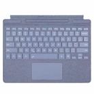 For MicroSoft Surface Pro 9 / 10 / 11 / 12 Single Color Backlight Tablet Bluetooth Keyboard with Touch Pad(Blue) - 2