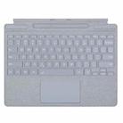 For MicroSoft Surface Pro 9 / 10 / 11 / 12 Single Color Backlight Tablet Bluetooth Keyboard with Touch Pad(Light Grey) - 2