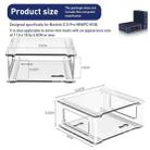 For Beelink S12 Pro Mini PC Desktop Upright Stand(Transparent) - 3