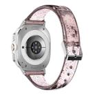 For Samsung Galaxy Watch Ultra 47mm Glitter TPU Watch Band(Pink) - 2