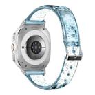 For Samsung Galaxy Watch Ultra 47mm Glitter TPU Watch Band(Blue) - 2