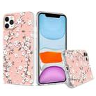 For iPhone 11 3D Cherry Blossom Painted TPU Protective Case(Pink) - 1