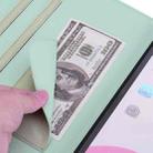 For iPad Air 13 2025 / 2024 Cat Skin-feel Litchi Leather Smart Tablet Case(Green) - 3