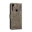 For Motorola Moto G Power Lace Flower Horizontal Flip Leather Case with Holder & Card Slots & Wallet & Photo Frame(Grey) - 3