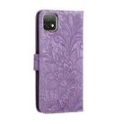 For Huawei Enjoy 20 Lace Flower Horizontal Flip Leather Case with Holder & Card Slots & Wallet & Photo Frame(Purple) - 3