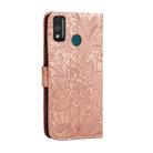 For Huawei Honor 9X Lite Lace Flower Horizontal Flip Leather Case with Holder & Card Slots & Wallet & Photo Frame(Rose Gold) - 3