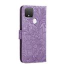 For Google Pixel 5 Lace Flower Horizontal Flip Leather Case with Holder & Card Slots & Wallet & Photo Frame(Purple) - 3