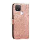 For Google Pixel 5 Lace Flower Horizontal Flip Leather Case with Holder & Card Slots & Wallet & Photo Frame(Rose Gold) - 3