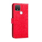 For Google Pixel 5 Lace Flower Horizontal Flip Leather Case with Holder & Card Slots & Wallet & Photo Frame(Red) - 3