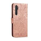 For Xiaomi Mi Note 10 Lite Lace Flower Horizontal Flip Leather Case with Holder & Card Slots & Wallet & Photo Frame(Rose Gold) - 3