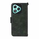 For Honor 400 Lite Global Multi-card Slots Crossbody Cowhide Leather Phone Case(Green) - 3