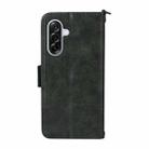 For Samsung Galaxy A36 5G Multi-card Slots Crossbody Cowhide Leather Phone Case(Green) - 3