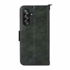 For Samsung Galaxy A16 5G / 4G / A26 5G Multi-card Slots Crossbody Cowhide Leather Phone Case(Green) - 3