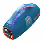 HOPESTAR H85 70W Outdoor Portable Waterproof Bluetooth Speaker, Support TF / AUX / USB(Navy Blue) - 2