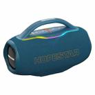 HOPESTAR H87 70W Outdoor Portable Waterproof Bluetooth Speaker, Support 3.5mm Jack(Navy Blue) - 1