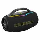 HOPESTAR H87 70W Outdoor Portable Waterproof Bluetooth Speaker, Support 3.5mm Jack(Black) - 1
