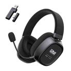 ONIKUMA GT839 Bluetooth 5.4 2.4G Wired E-sports Game Headset(Black) - 2