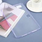 For Honor Pad 9 12.1 2023 Color TPU Hybrid Clear Acrylic Tablet Case(Taro Purple) - 2