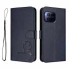 For T-Mobile Revvl 7 Pro / T Phone 2 Pro 5G Litter Panda Embossing RFID Leather Phone Case with Lanyard(Blue) - 2