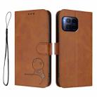 For T-Mobile Revvl 7 Pro / T Phone 2 Pro 5G Litter Panda Embossing RFID Leather Phone Case with Lanyard(Brown) - 2