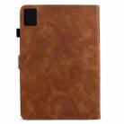 For Lenovo Xiaoxin Pad 11 2025 Mandala Embossed Smart Leather Tablet Case(Brown) - 3