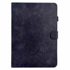 For Samsung Galaxy Tab S10 FE+ Mandala Embossed Smart Leather Tablet Case(Black) - 2