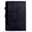 For Samsung Galaxy Tab S10 FE+ Mandala Embossed Smart Leather Tablet Case(Black) - 3