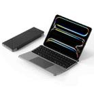 DUX DUCIS OK Fold Series Two-fold Touch Wireless Bluetooth Keyboard Tablet Leather Case(Black) - 1