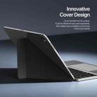 DUX DUCIS OK Fold Series Two-fold Touch Wireless Bluetooth Keyboard Tablet Leather Case(Black) - 3