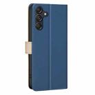 For Samsung Galaxy S25 FE 5G Color Matching RFID Anti-theft Leather Phone Case(Blue) - 3