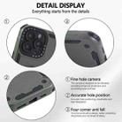For iPhone 11 Three-core Mecha 360 Degree Rotation Magnetic Holder Phone Case(Army Green) - 3