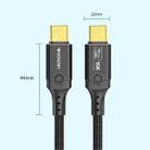 DOONJIEY DJUSB519GR 120Gbps Type-C 16K HD Projection Conversion Cable(Black) - 3