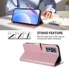 For TCL 30 4G / 30 5G / 30 Plus Litter Panda Embossing RFID Leather Phone Case with Lanyard(Pink) - 3