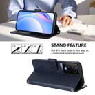 For TCL 50 XE Litter Panda Embossing RFID Leather Phone Case with Lanyard(Blue) - 3