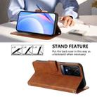 For TCL 50 XE Litter Panda Embossing RFID Leather Phone Case with Lanyard(Brown) - 3