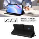 For TCL 201 Litter Panda Embossing RFID Leather Phone Case with Lanyard(Black) - 3