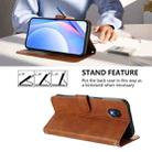 For TCL 201 Litter Panda Embossing RFID Leather Phone Case with Lanyard(Brown) - 3