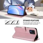 For TCL 303 Litter Panda Embossing RFID Leather Phone Case with Lanyard(Pink) - 3