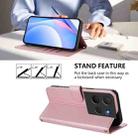 For TCL 503 Litter Panda Embossing RFID Leather Phone Case with Lanyard(Pink) - 3