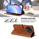 For TCL 605 / 60 SE Litter Panda Embossing RFID Leather Phone Case with Lanyard(Brown) - 3