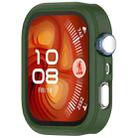 For Huawei Watch Fit 4 Soft Silicone Watch Protective Cover(Army Green) - 1