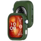 For Huawei Watch Fit 4 Soft Silicone Watch Protective Cover(Army Green) - 2