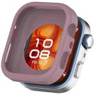 For Huawei Watch Fit 4 Soft Silicone Watch Protective Cover(Smoke Purple) - 3