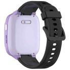 15mm Children Smart Watch Silicone Watch Band(Black) - 2