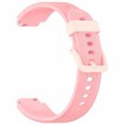 15mm Children Smart Watch Silicone Watch Band(Pink) - 3