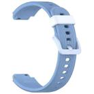 15mm Children Smart Watch Silicone Watch Band(Blue) - 3