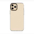 For iPhone 12 mini Honeycomb Shockproof TPU Case(Transparent) - 1