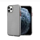 For iPhone 12 Pro Max Honeycomb Shockproof TPU Case(Black) - 1