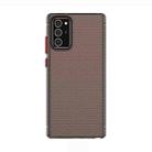 For Samsung Galaxy Note20 Honeycomb Shockproof TPU Case(Black) - 1